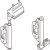 HafeleFld 100U Pivot Set 316 SSS