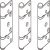HafeleFld 100U Hinge Set In/Off 316 SSS