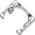 Tiomos Flap Hinge Adapter Plt NP