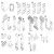 HafeleFld 100U OWO C.Set 1L+4R 316 SSS