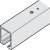 Hawa Junior 40 Top Track 2.0m Silver Anodised