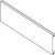 MXS Internal Drawer Panel 84/1100mm Aluminium Grey