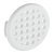 Vent Trim Rectangle D37mm Plastic White