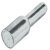 Shelf Support D3mm w Stop Plug Steel NP