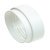 Manrose 100mm T.Hose Conn PVC Wht Female