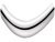 Bow Handle Steel Polished Chrome D10x30mm 96mm Fixing Centres