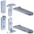 CIR Concealed Mortice Hinge Set Flush Dr
