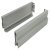 NPS Drawer Sides 90/500mm Silver 1pr