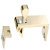 Counterflap Catch 92mm Brass Polished Brass