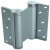 Spring Hinge Dbl Act 175x107mm Steel Silver