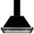 Smeg Vic KT90BLE Chm.Hood Black