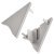 Loox5 2193 Profile SM Endcaps Plastic Silver