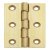 Butt Hinge DPBW D9x76x51mm Ext Brs Self