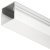 Loox5 2192 Profile SM 2.5m Rec Plastic SlvOpl
