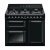 Smeg Vic TR103BL Range Ckr DF Black