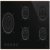 Smeg DSN PV695LCNR Hob Gas/Gls 5Z Black