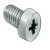 Cheese Head Screw Galvanised Steel M6x10mm