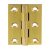 Broad Style Hinge 51x29mm Brass PN