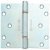 Hi-Load Butt Hinge Sqr 100x124mm Steel Bright Zinc Plated
