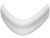 Cedar Bow Handle Steel Matte Chrome D10mm 96mm Fixing Centres