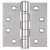 Butt Hinge 2BB Rad 102x76mm 304 PSS