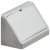 Mini Corner Connector 21x44mm Light Grey
