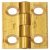 Butt Hinge Sqr 25x19mm Dr.Brass Self