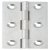 Broad Style Hinge 64x35mm Brass Antique