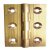 Butt Hinge Heavy Gauge 51x38mm Brs PC