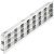 Ventilation Grille Rectangle 458x65mm Plastic PolChrome Plt
