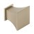 Augusta Knob+BP Zinc Alloy SSE 30x30mm