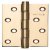 Hafele Butt Hinge DPBW 100x76mm Brs Polished Brass