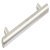 India Bar Handle 304 Stainless Steel D20mm 284mm Fixing Centres
