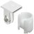 Tab Shelf Connector 19mm Screw Zinc Alloy NP