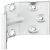 Corner Brace for Tables 70mm Steel Glv