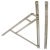 Loadpro HD Friction Hinge 609mm 430 Stainless Steel