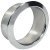Cylinder Rosette D19mm Brass B.Nickel