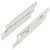 Roller Drawer Runner Base Full 50kg 650mm Wht