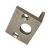 Angle Strike for Straight Barrel Bolt Polished Brass