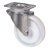 D100mm Castor Swivel without Brake Plastic Steel Steel