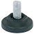 Base Leveller Plastic Black M8x22mm D30x14mm