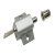 Patio Door Lock Steel Silver