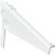Flange Bracket 2 Hk 70x2x180mm 55kg Wht