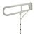 Nyma Pro Hinge Grb Rail+Leg 800mm Steel Wht