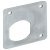 Locking Plate 39.5x35x1mm Steel Galvanised