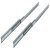 Ext Table Run Dbl 90kg 740mm Steel Glv