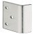 Angled Striking Plate 42x25x10mm Steel NP