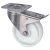 D100mm Castor Swivel with Brake Plastic Steel Steel