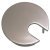 Cable Outlet 1prt D63x15mm Zinc Alloy Polished Brass