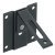 Securing Fitting For Foldaway Bed Black